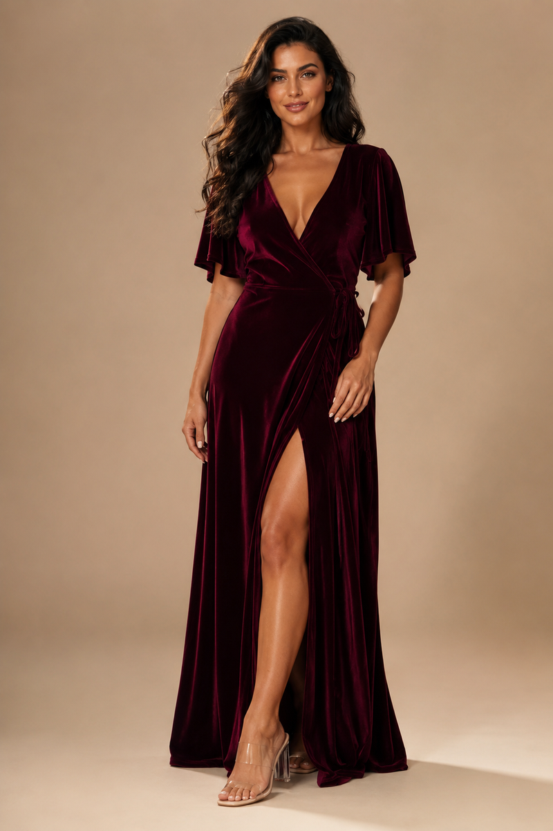 The Ravello Velvet Dress