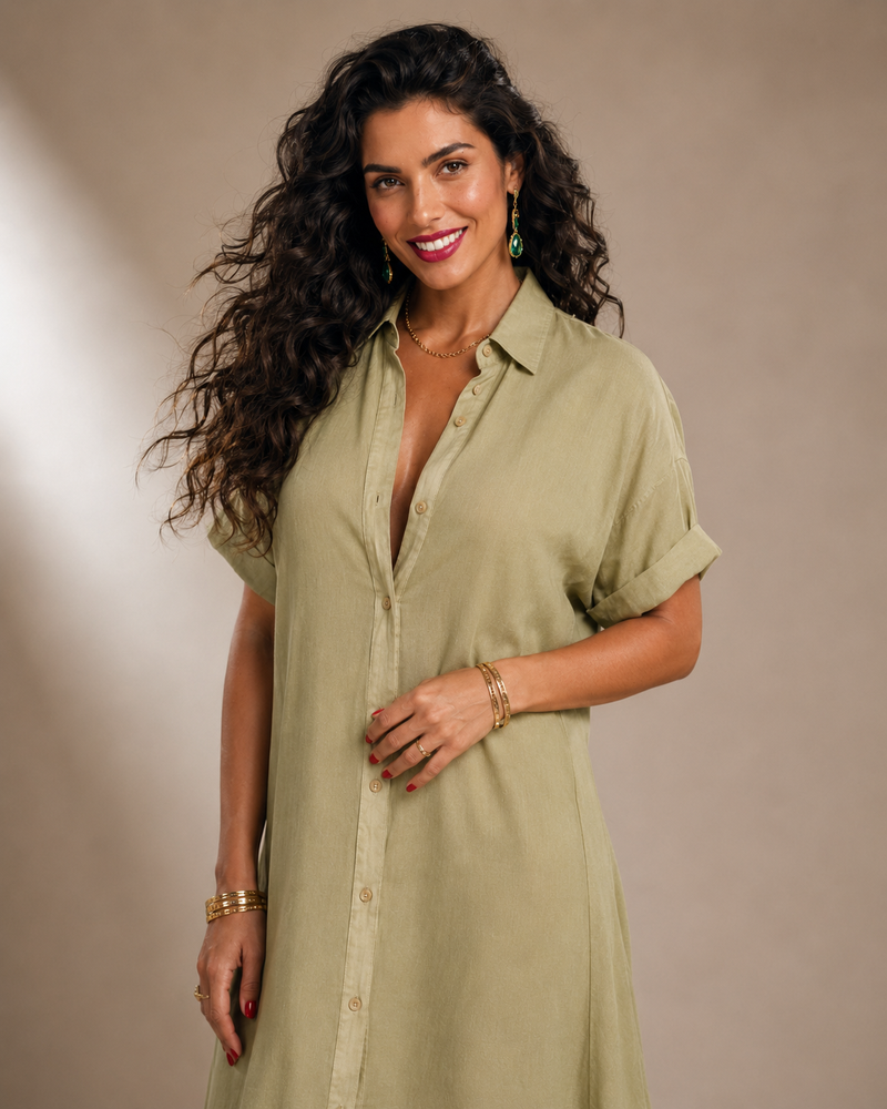 The Capri Shirt Dress