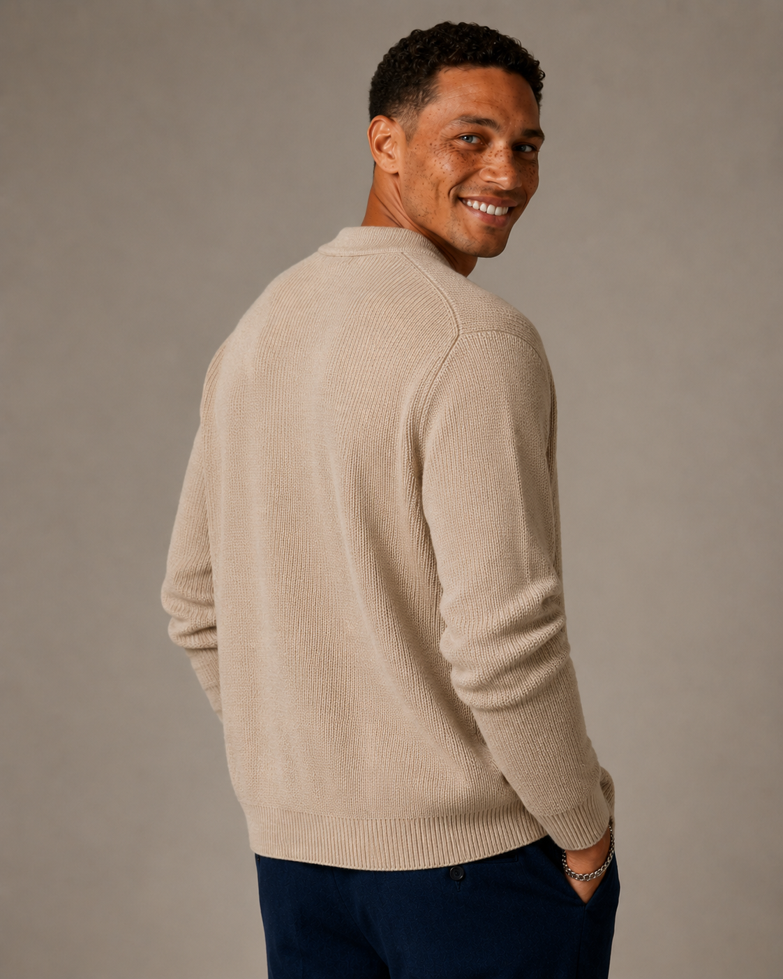 The Como Knit Zip
