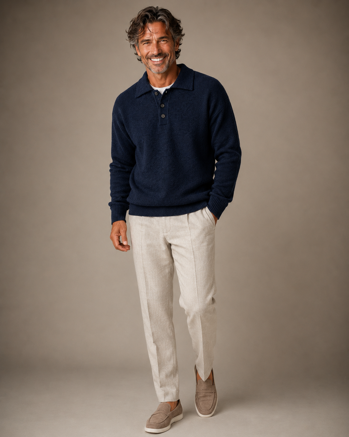 The Milano Polo Knit
