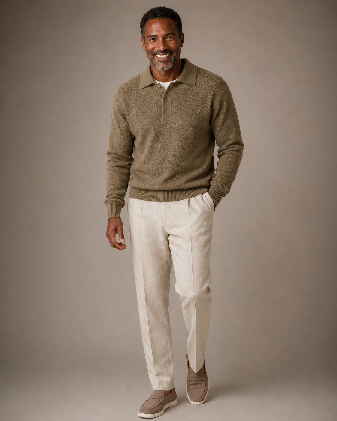 The Milano Polo Knit