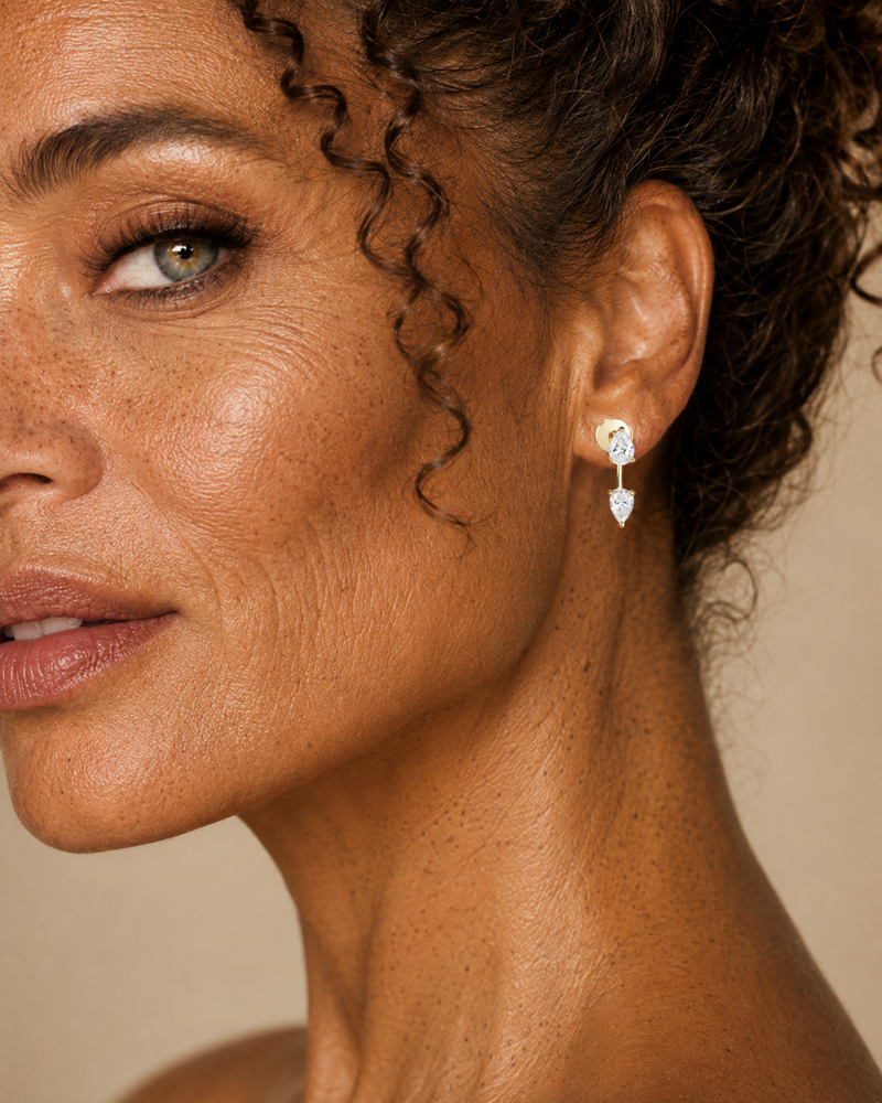 The Vienna Solitaire Earrings