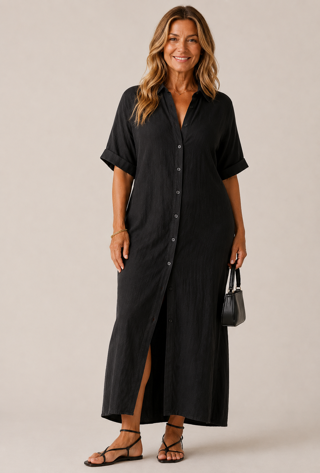 The Portofino Linen Dress