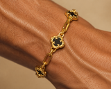 The Clover Bracelet — Sterling Silver &amp; 18K Gold